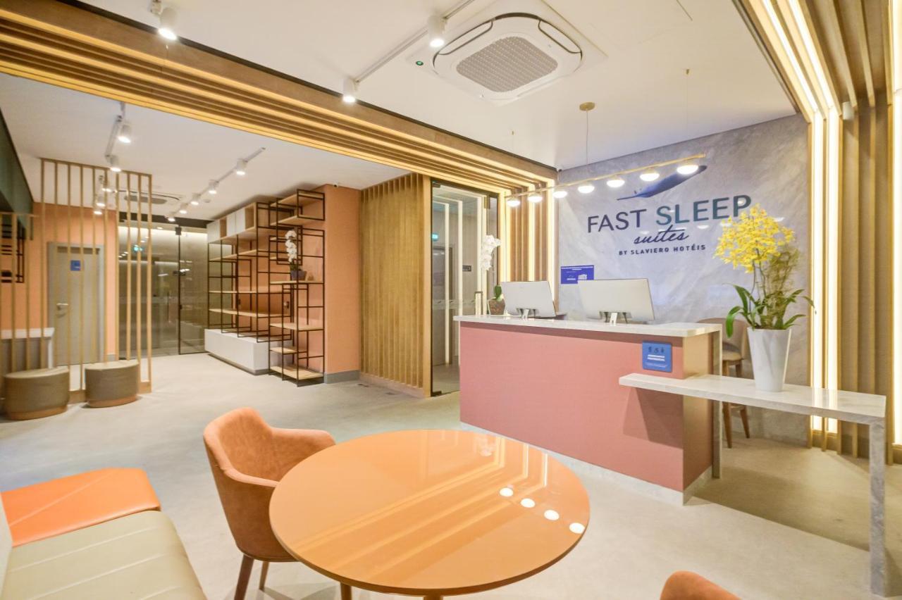 Fast Sleep Suites By Slaviero Hoteis - Hotel Dentro Do Aeroporto De Guarulhos - Terminal 2 - Desembarque Oeste Exterior foto